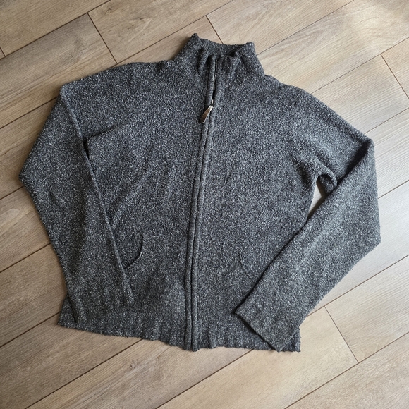 Columbia Women's Gray Zip-Up Cardigan - Picture 1 of 3